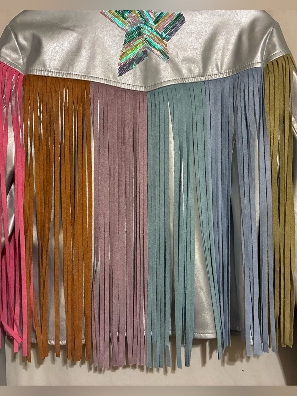 Blue B Colorful Fringe Jacket - Picture 7 of 12